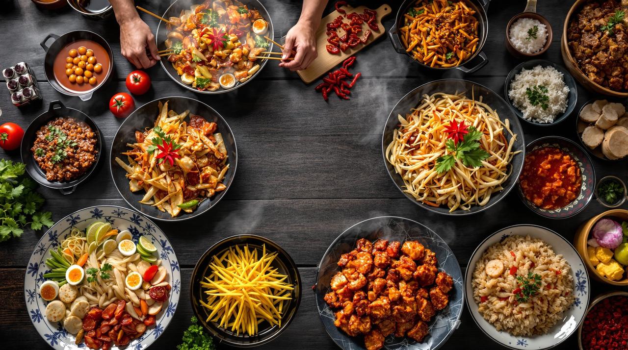白虎影院美食地图:舌尖上的中国味道